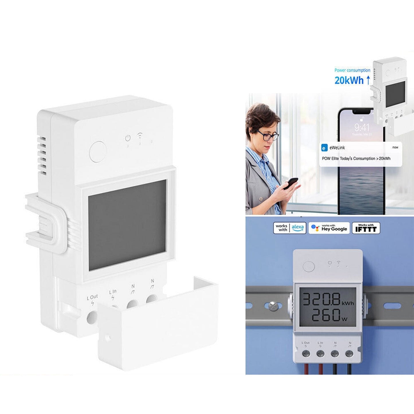 Smart WiFi Power Meter for Electrical Consumption Measurement