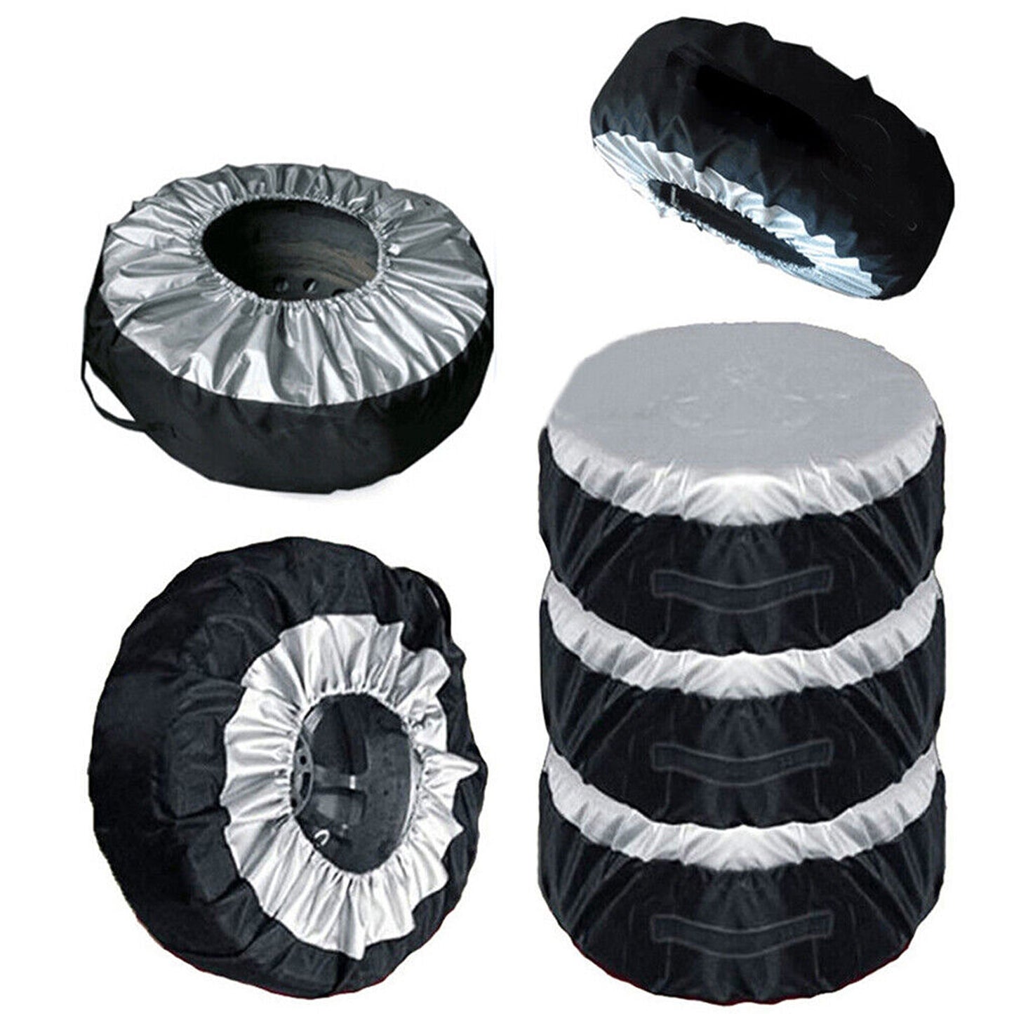 Universal SUV Car Spare Tire Cover for 13 to 19in Wheels