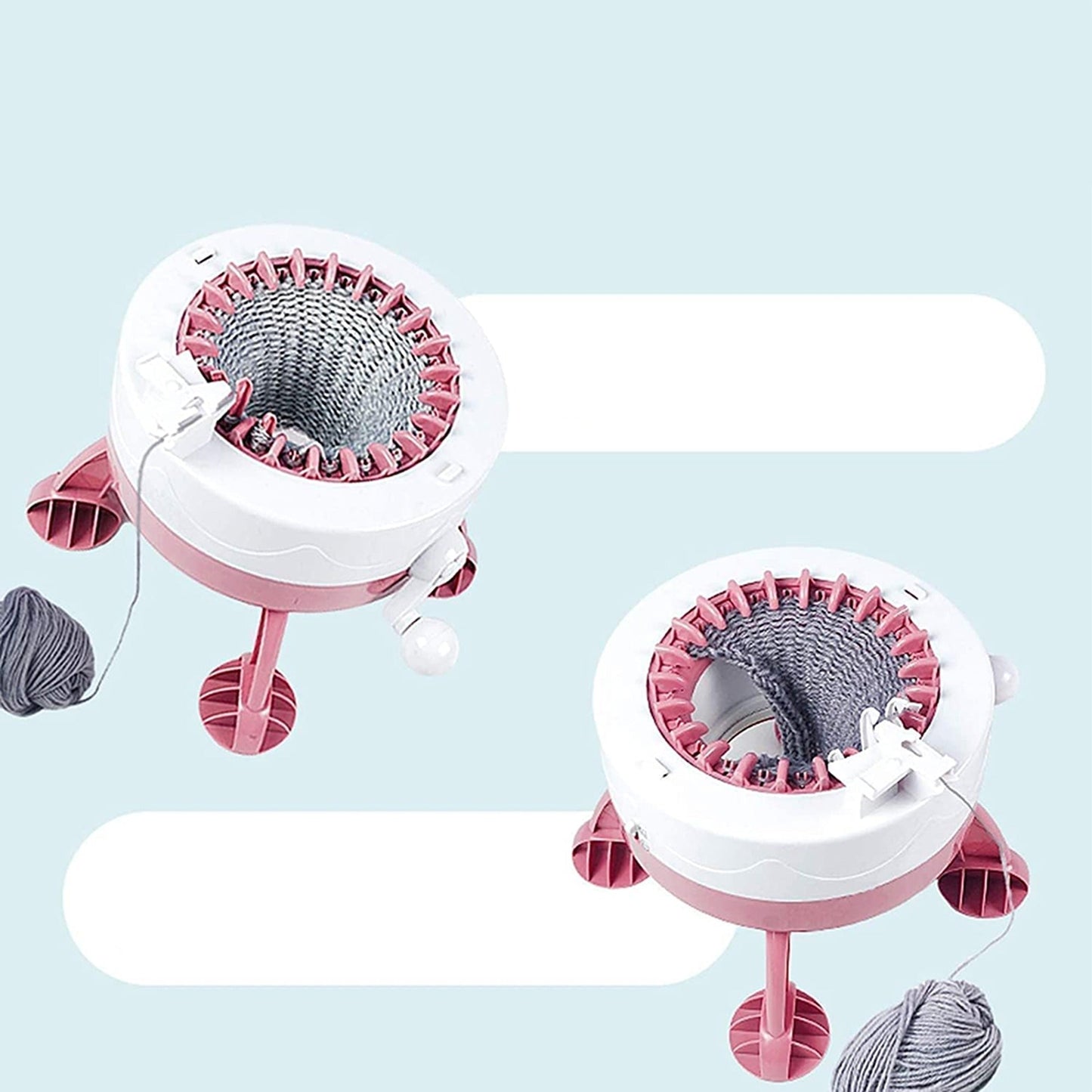 Children Smart Knitting Loom Machine Set DIY Kit for Socks and Hats
