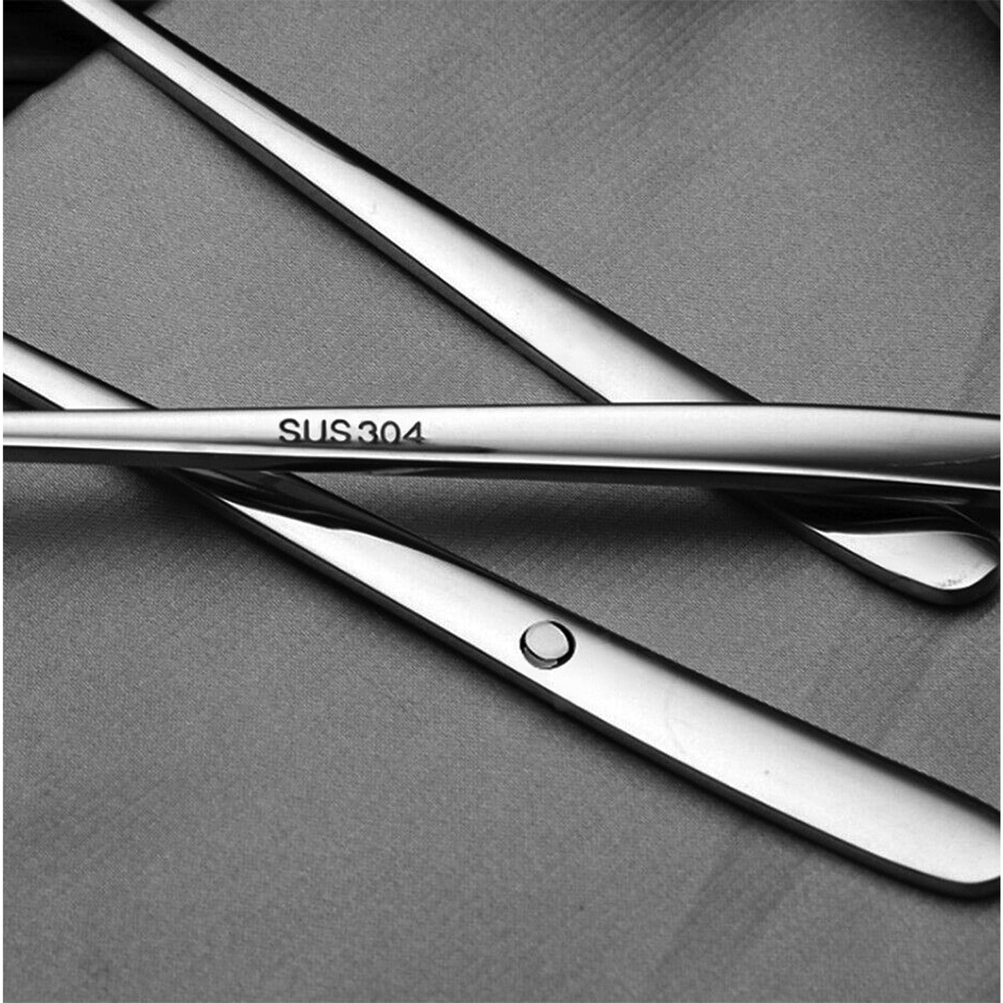 6pcs Stainless Steel Long Handle Tea Spoons for Latte Ice Cream