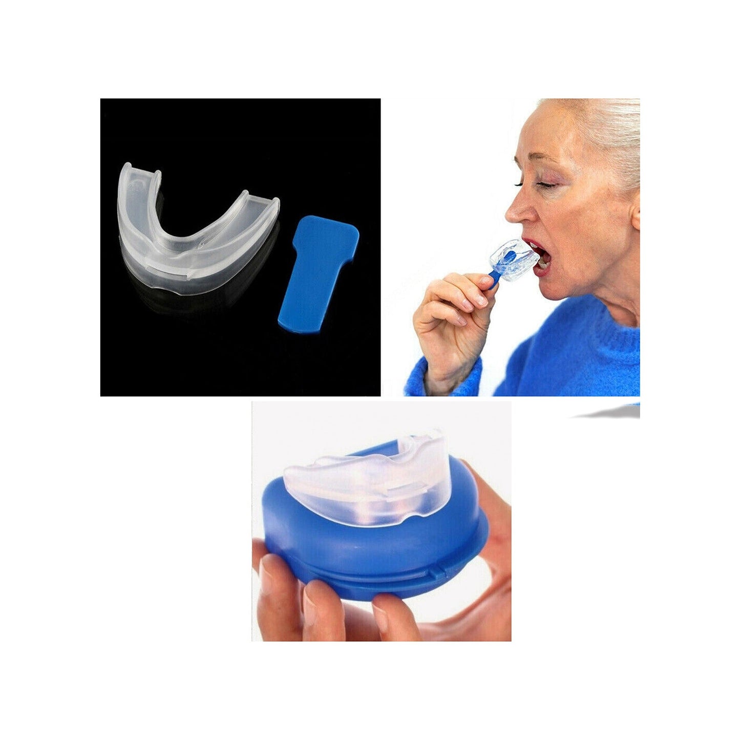 Stop-Snoring Sleep Apnea Mouth Guard Anti Snore Mouthpiece