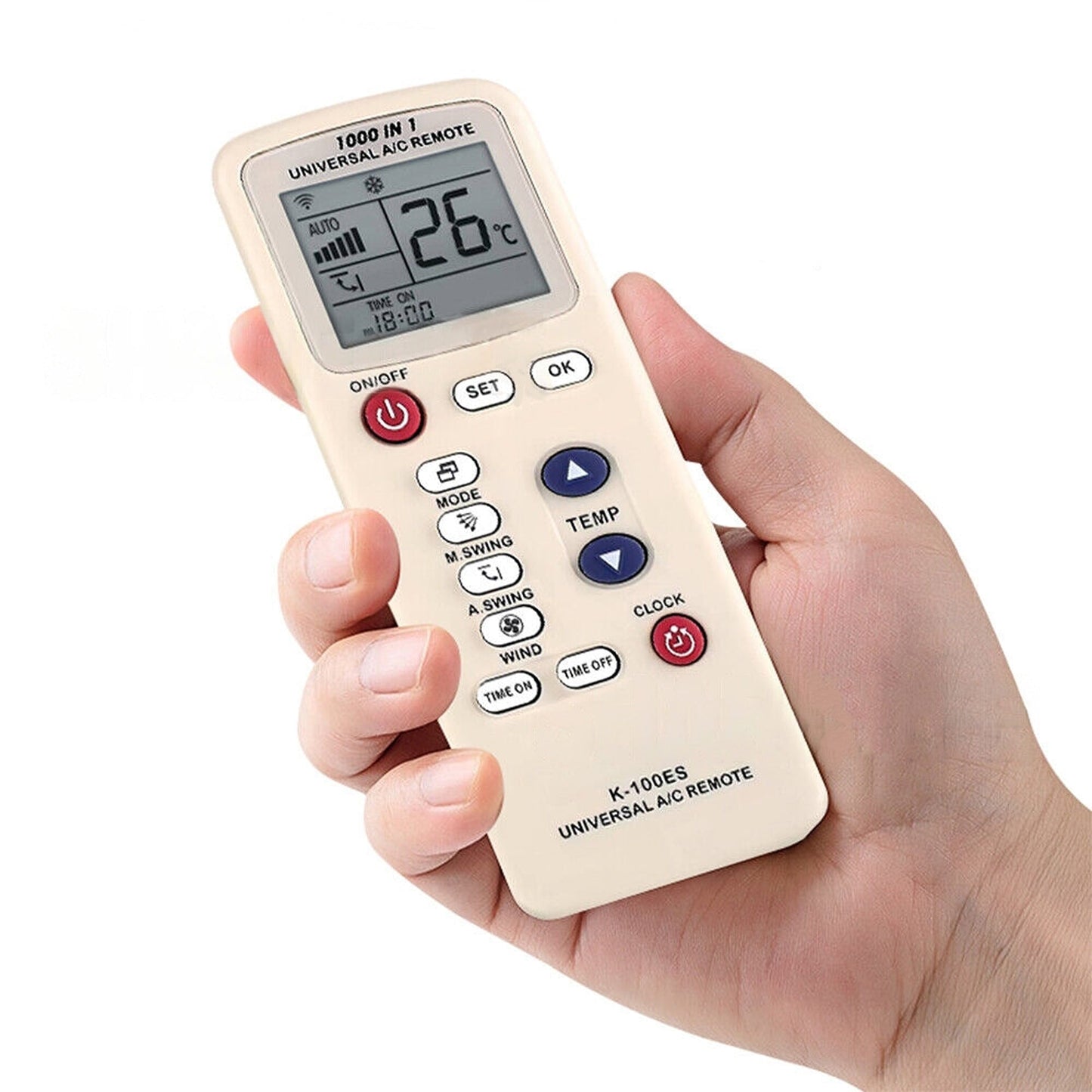 Universal AC Air Conditioner Remote Control for Panasonic Fujitsu DF LS K-100ES