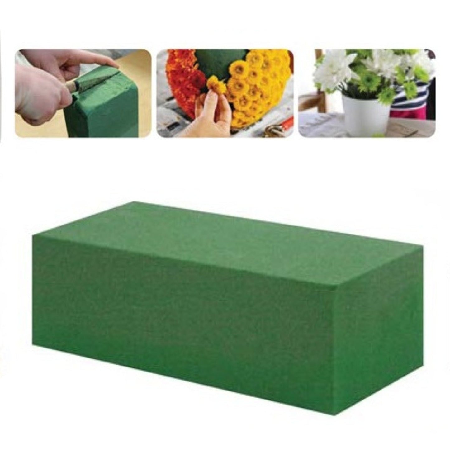8pcs Floral Foam Wet Bricks Water Absorbent for Flower Arrangements