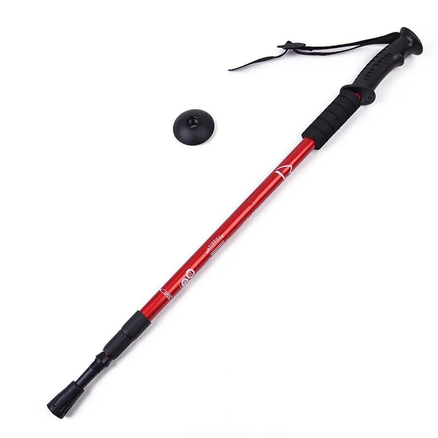 2pcs Adjustable Anti Shock Trekking Poles for Hiking and Walking