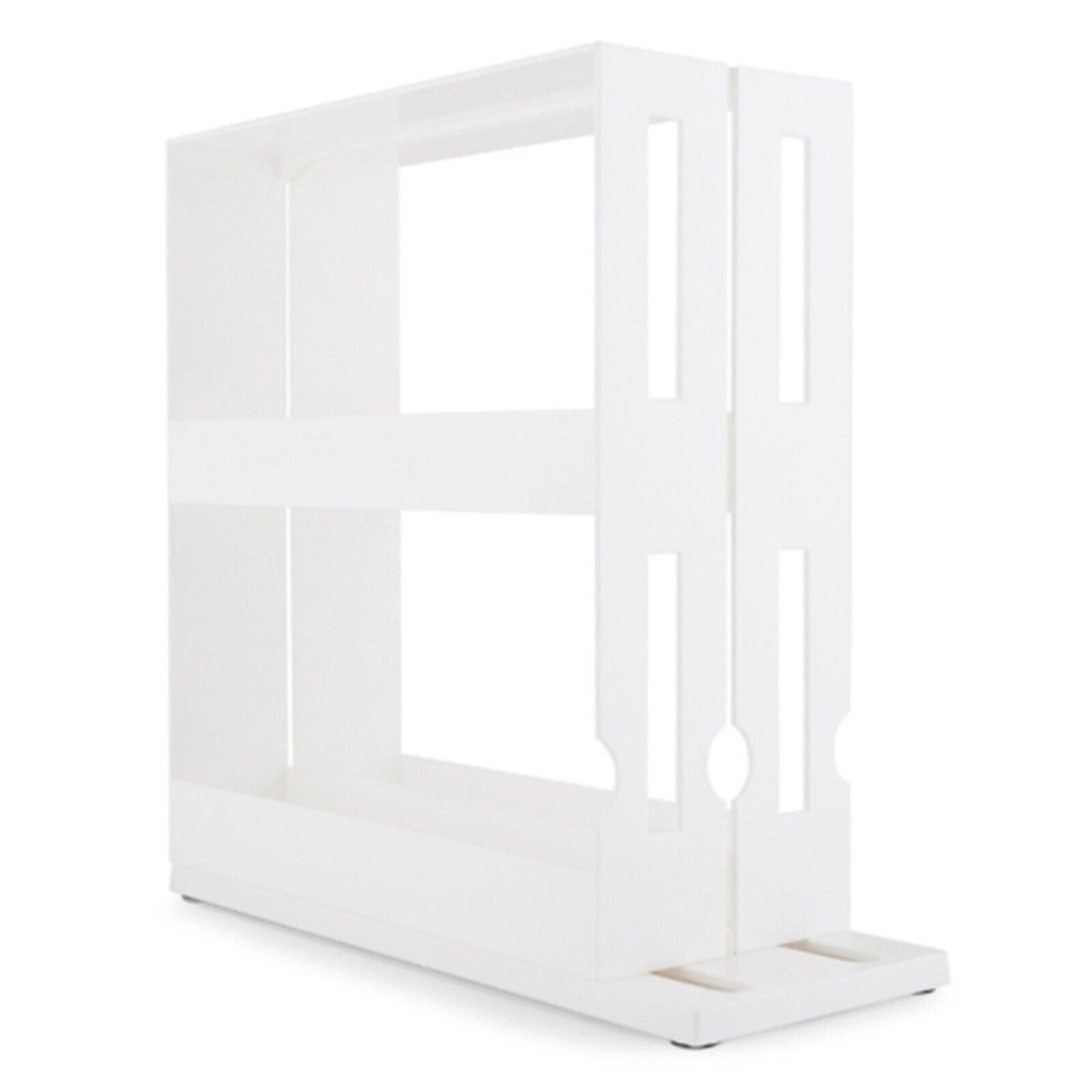 Slide Out Kitchen Cabinet Organizer for Spices and Cans Pantry Storage Rack