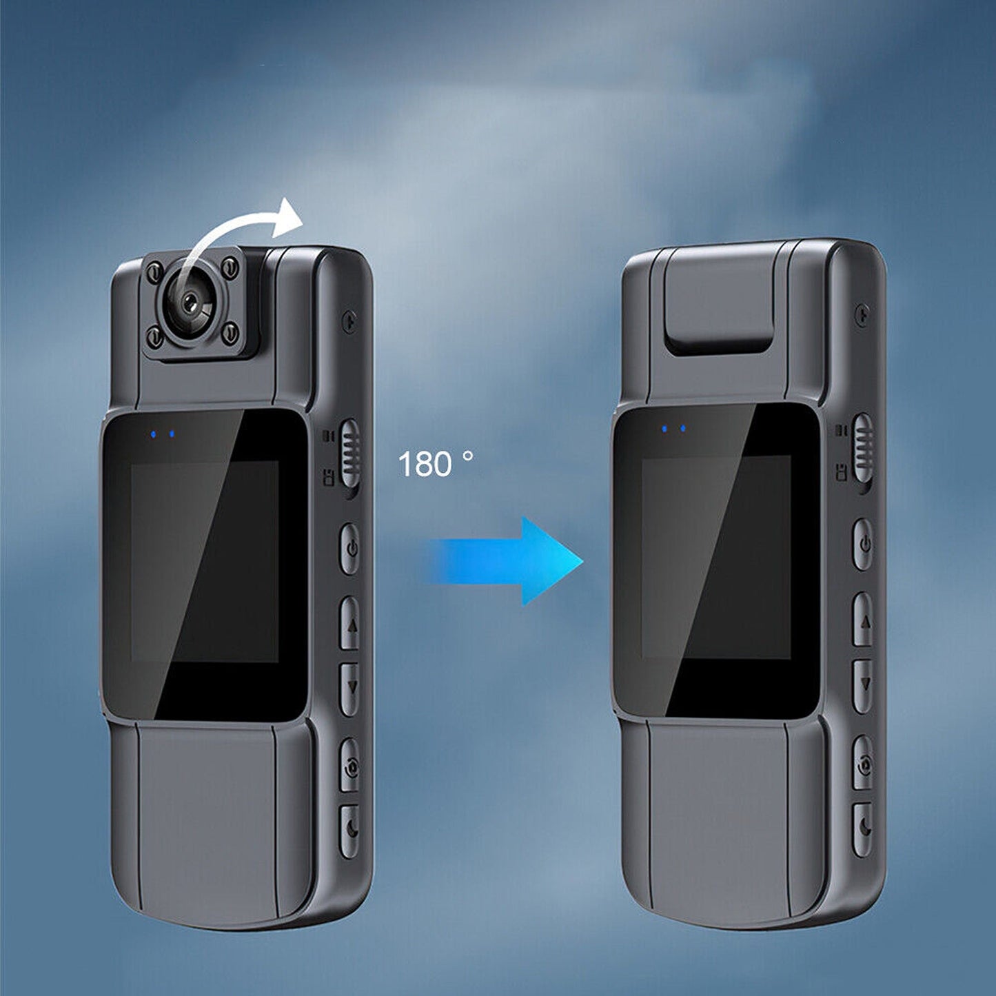 Mini Body Police Camera 1080P HD WiFi Video Recorder with Night Vision