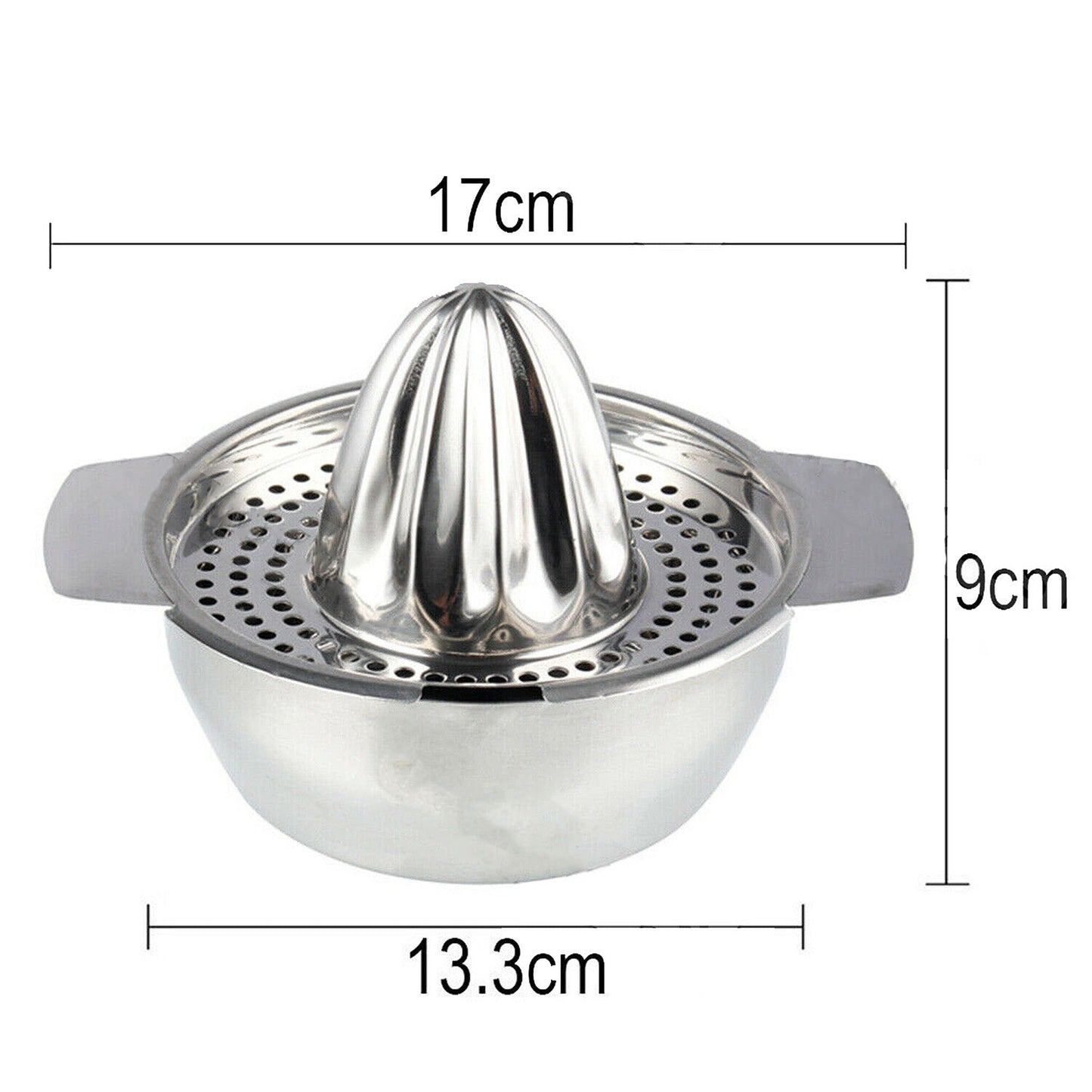Manual Citrus Juicer Press Stainless Steel for Lemon Orange Fruit