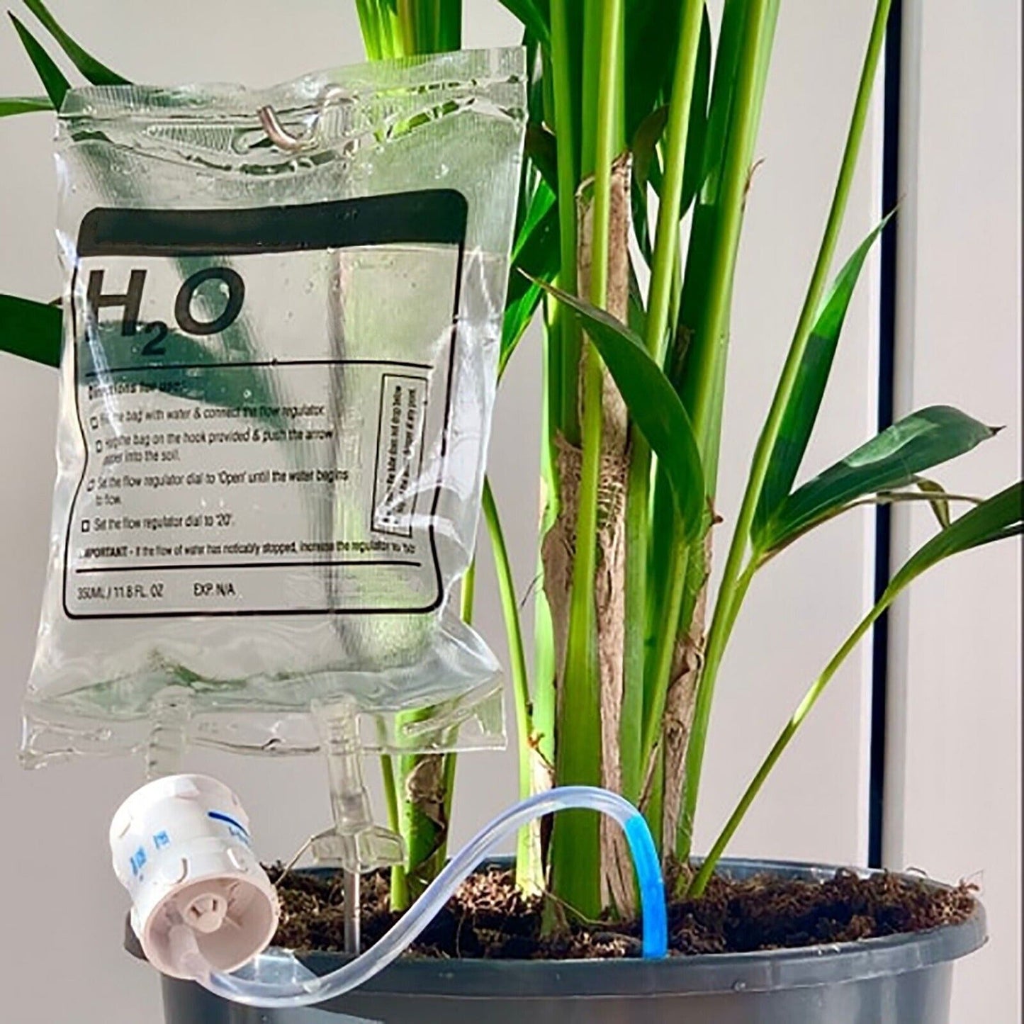 Plant Watering Dripper System Adjustable Drip Irrigation Infusion Bag