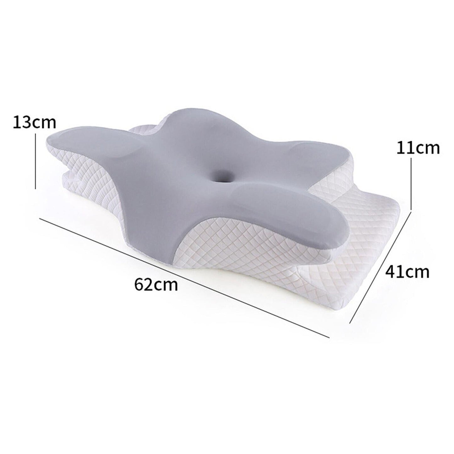 Anti Snore Memory Foam Cervical Pillow for Back and Neck Support