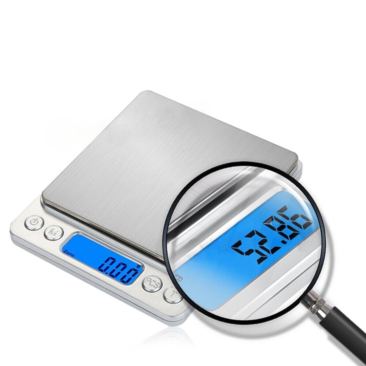 Pocket Digital Jewellery Scale Electronic Milligram 500g Precision