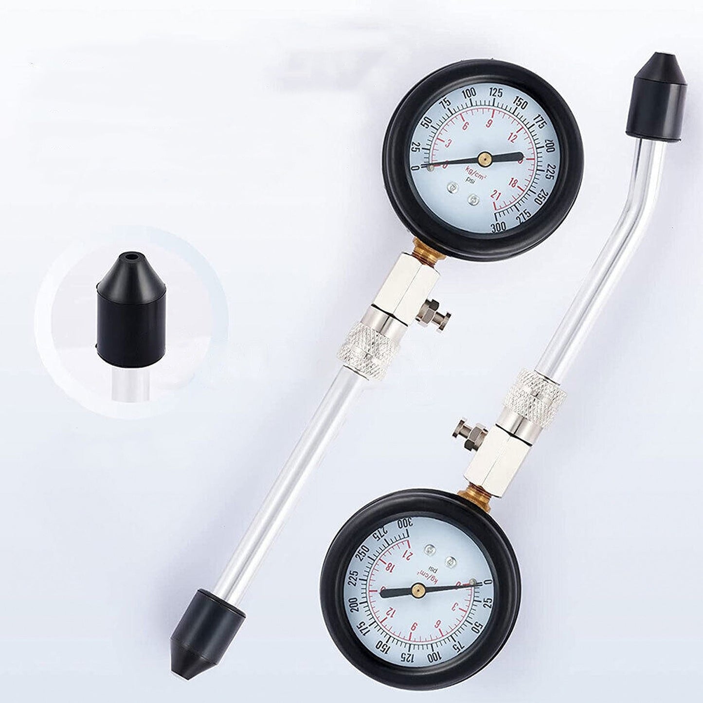 Compression Tester Kit for Car Engines Petrol Pressure Meter Automotive