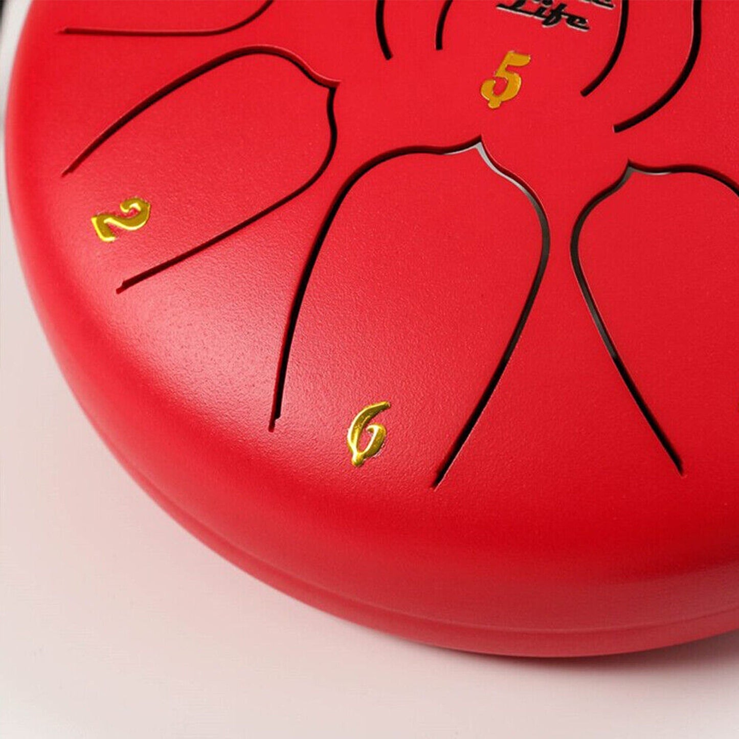 C Key Percussion 11-Tone Steel Tongue Drum with Mallets 10 Inch
