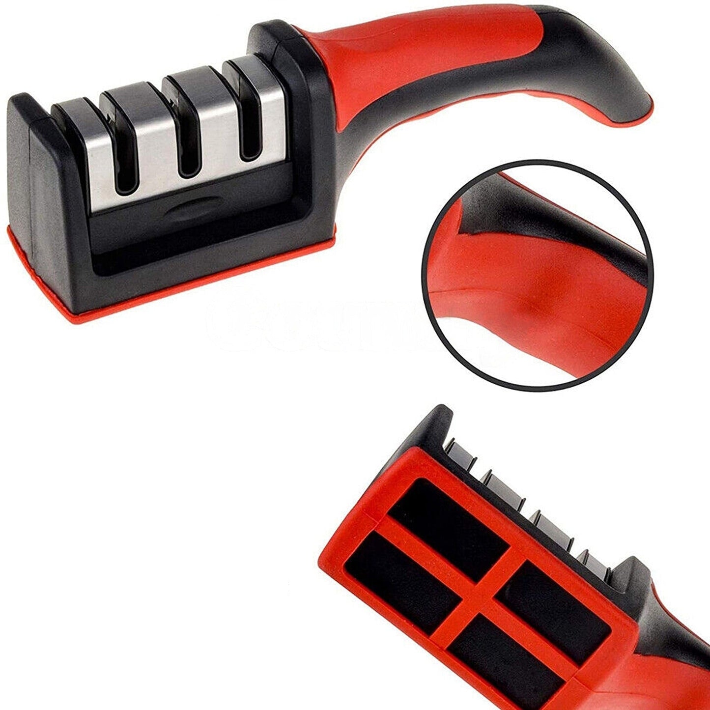 Kitchen Knife Sharpener Diamond Sharp 3 Stage Sharpening Tool