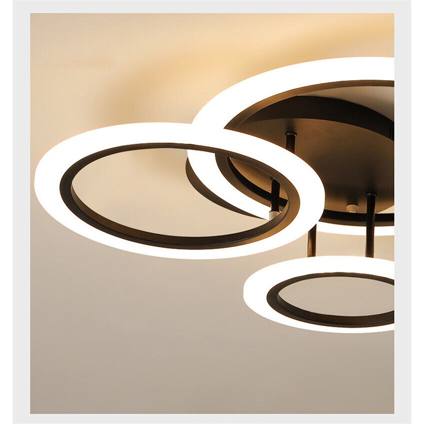 Modern LED Dimmable Chandelier for Living Dining Rooms and Bedrooms