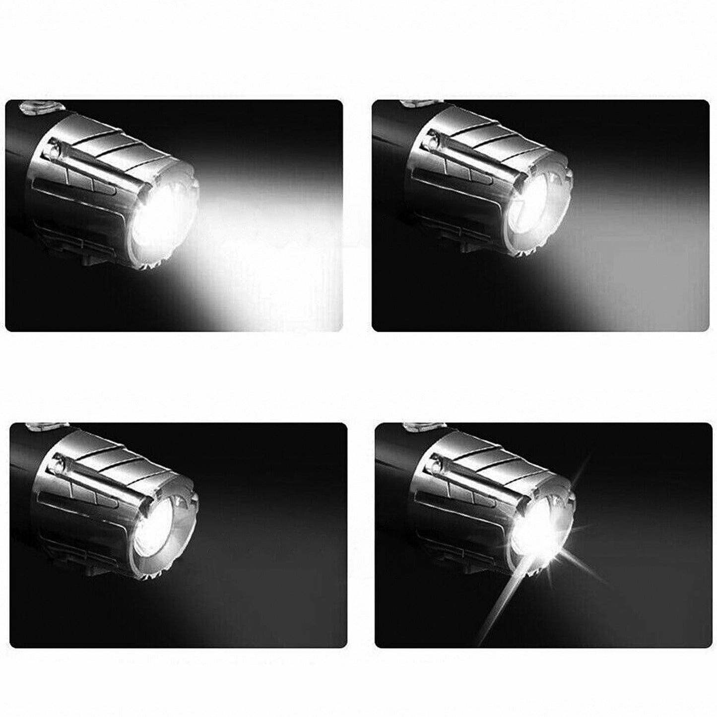 Rechargeable Bicycle Light Set Waterproof Front Rear LED Bike Lamp USB