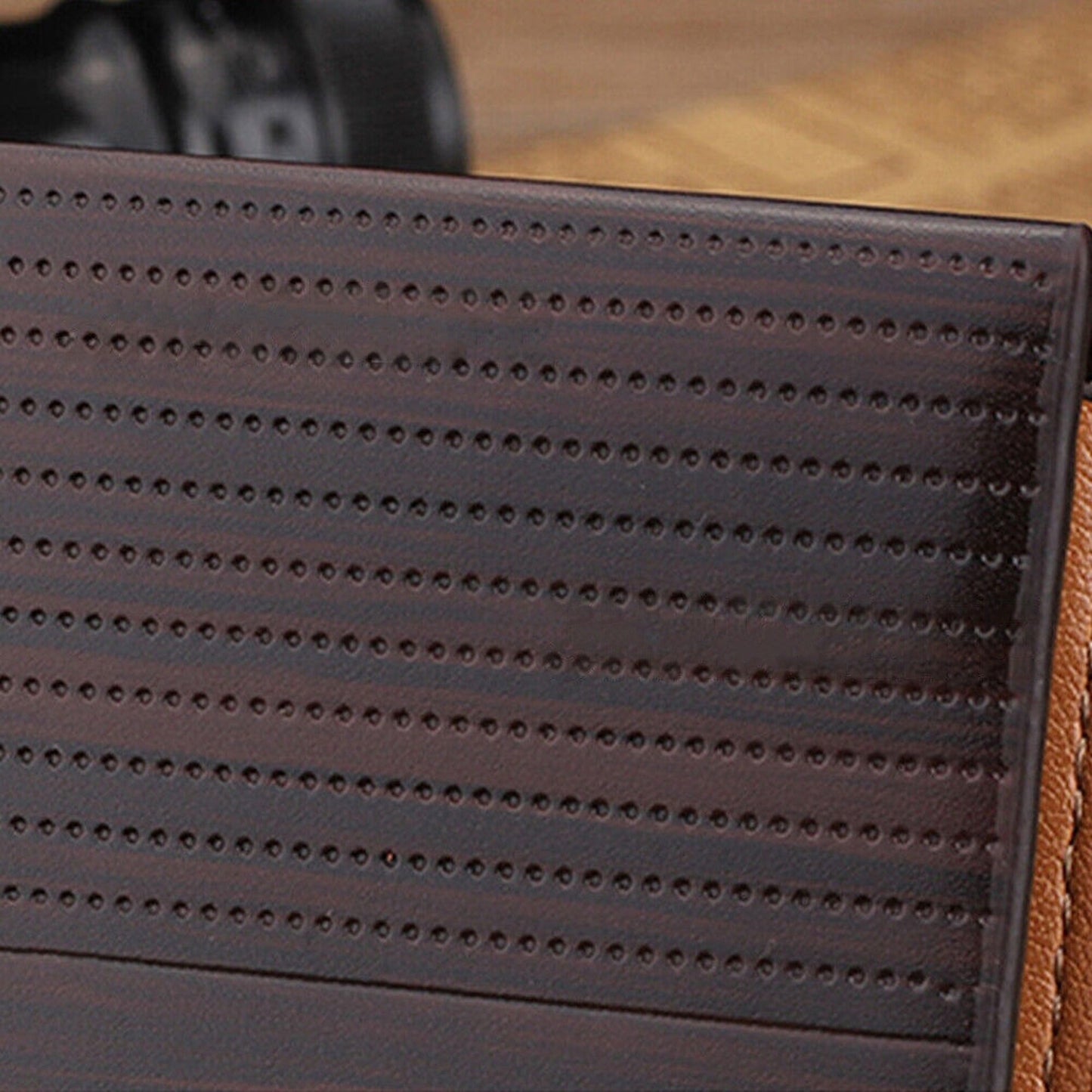 Elegant Leather RFID Blocking Wallet Credit Card and Cash Holder