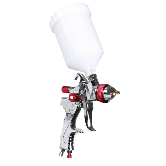 Automotive Spray Paint Gun Kit with Gravity Feed Primer