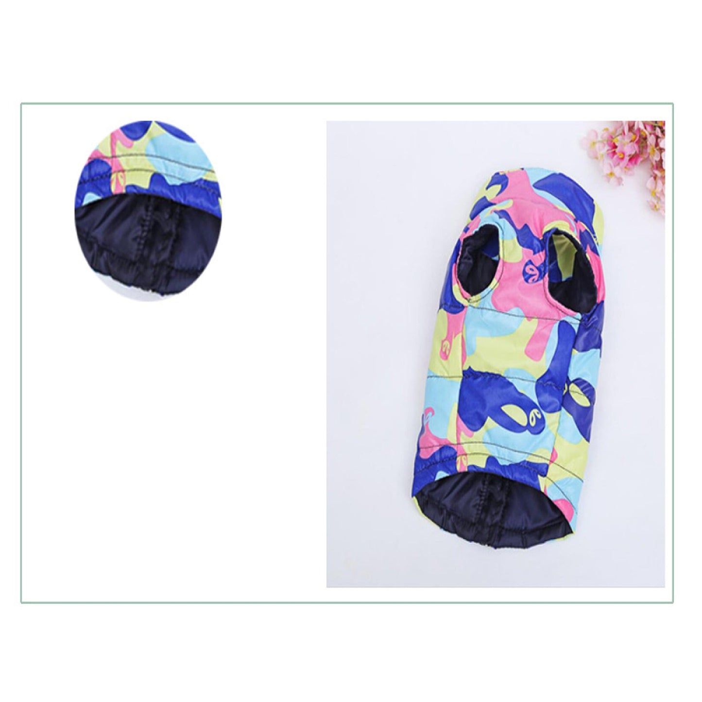Winter Coat for Large Dogs Waterproof Padded Pet Clothes Windbreaker Vest