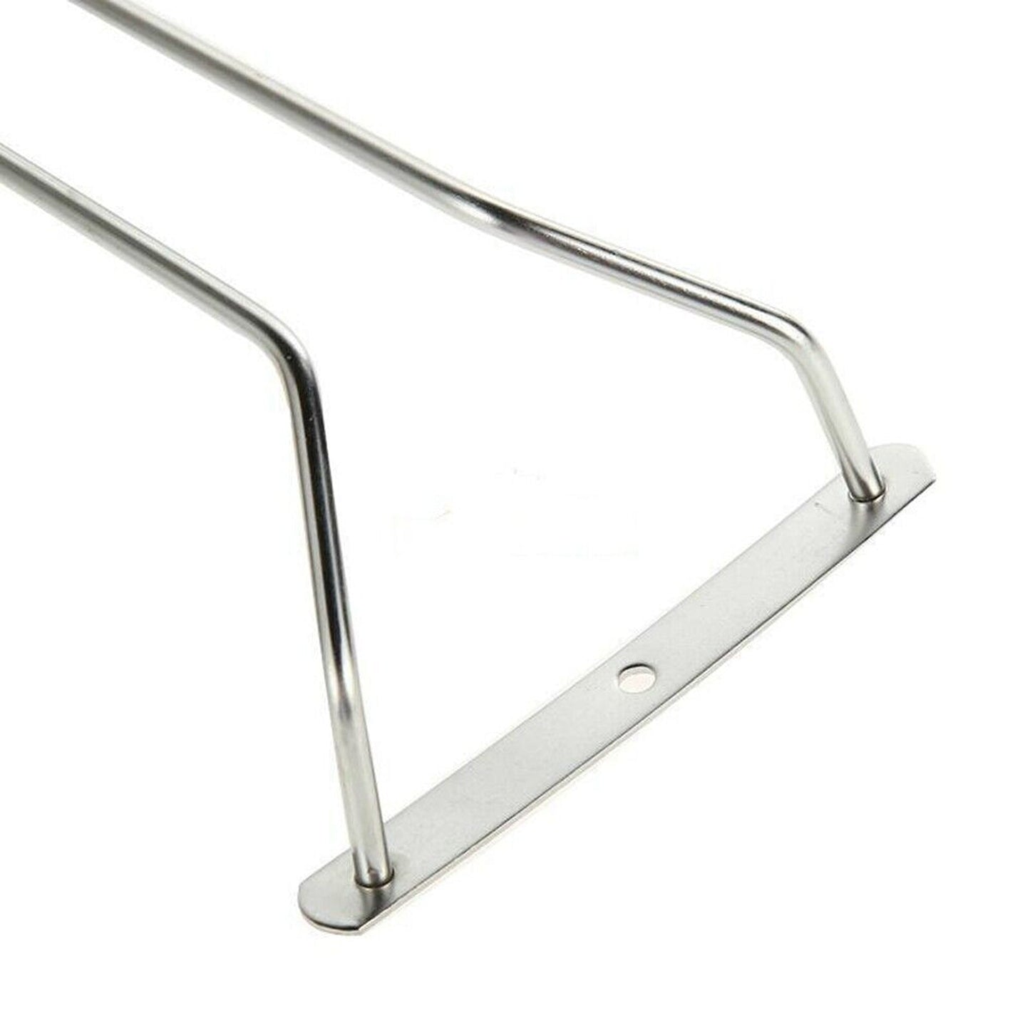 Hanging Steel Wine Glass Rack for Bar and Champagne Storage