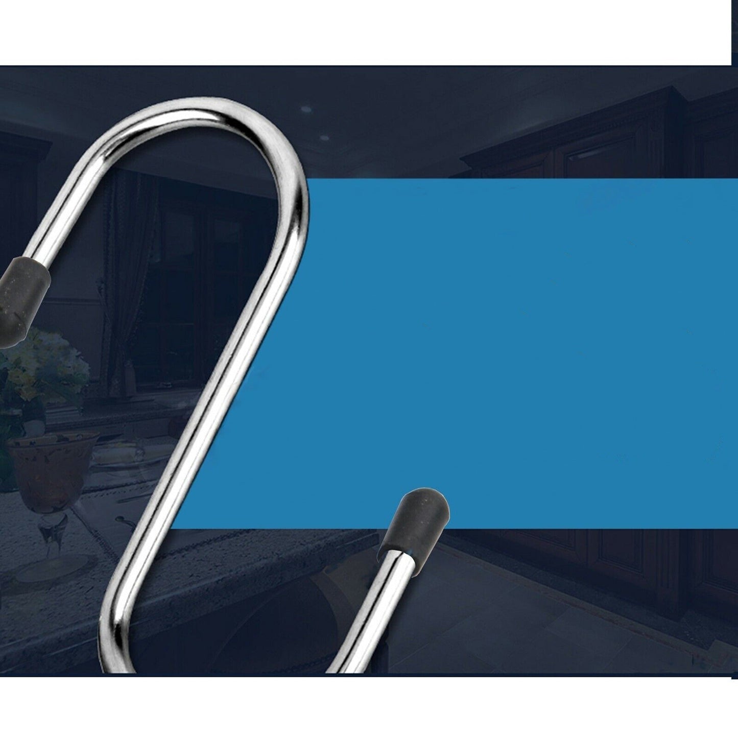 100mm Steel S Shape Kitchen Rack Clothes Hanging Plant Hooks