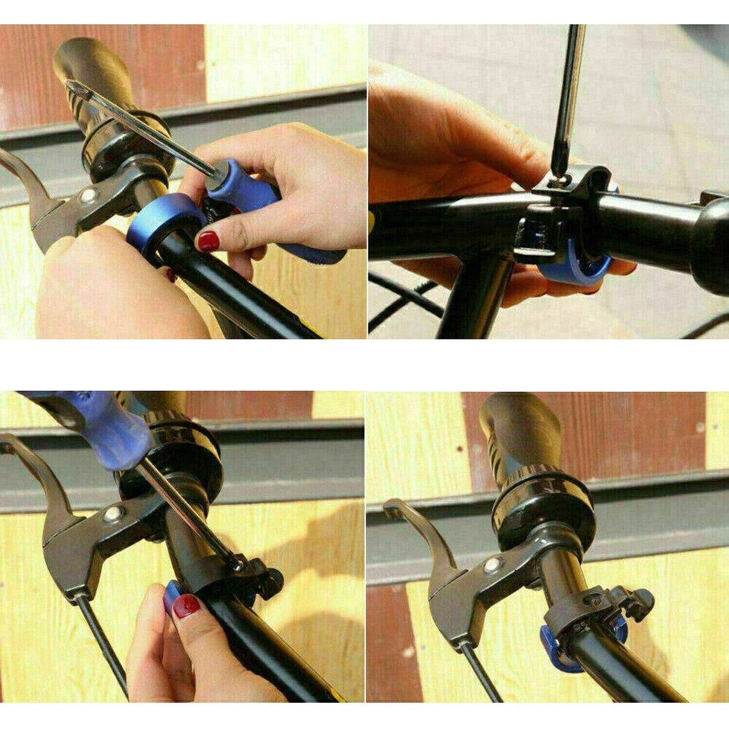 Alloy Bike Handlebar Bell Aluminum Invisible Alarm Ring