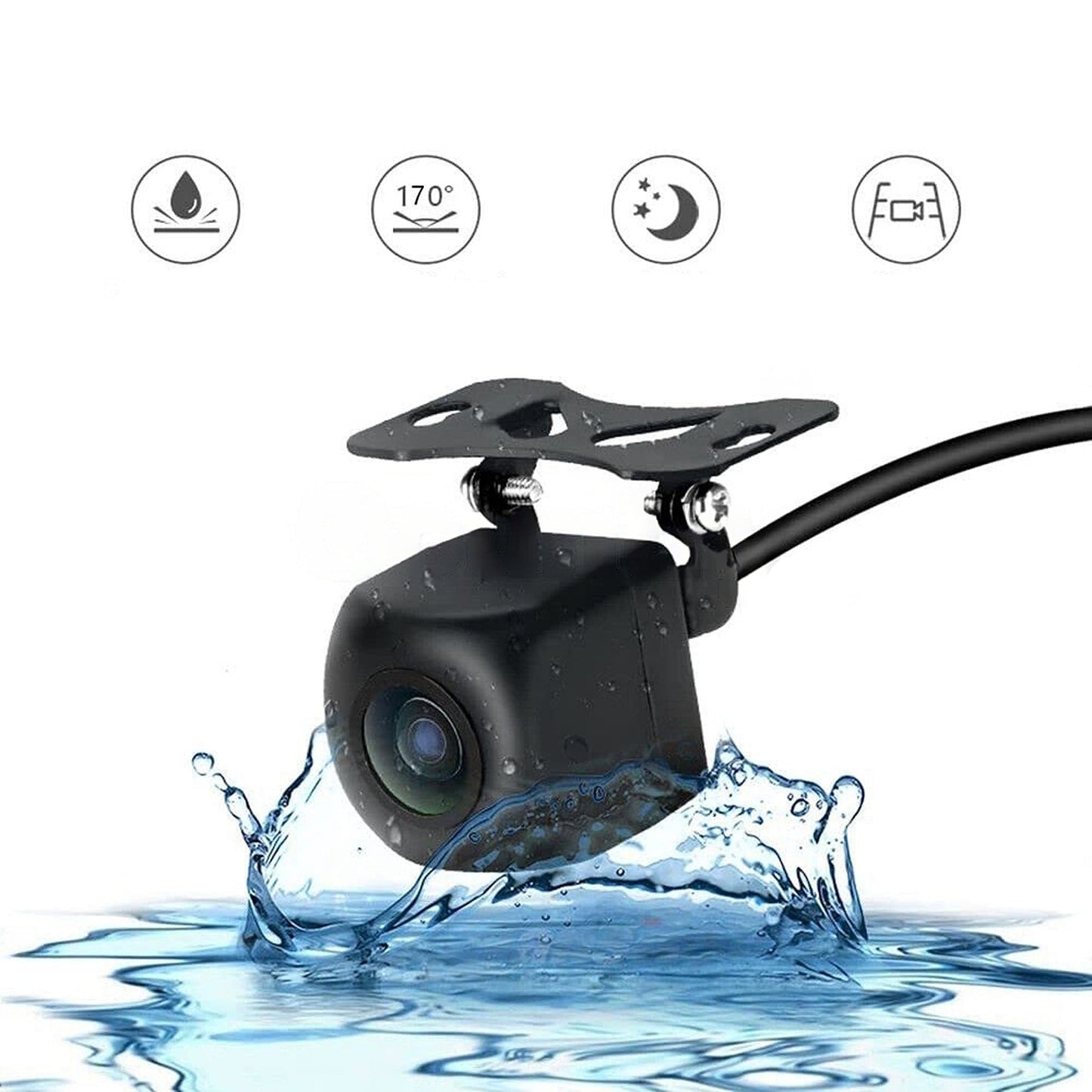 Waterproof HD Reverse Parking Camera Car Rear View Night Vision CMOS