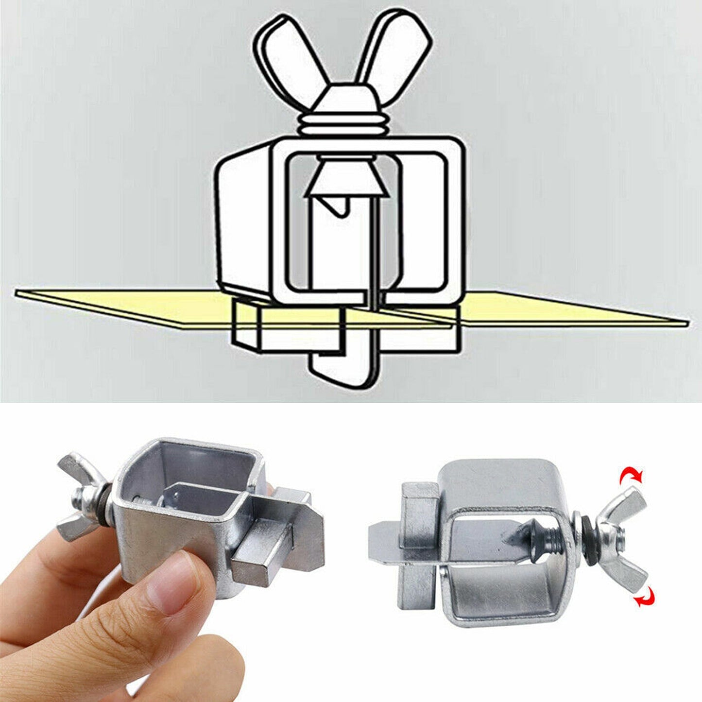 16pcs Sheet Metal Auto Car Door Panel Fender Butt Welding Clamps Set