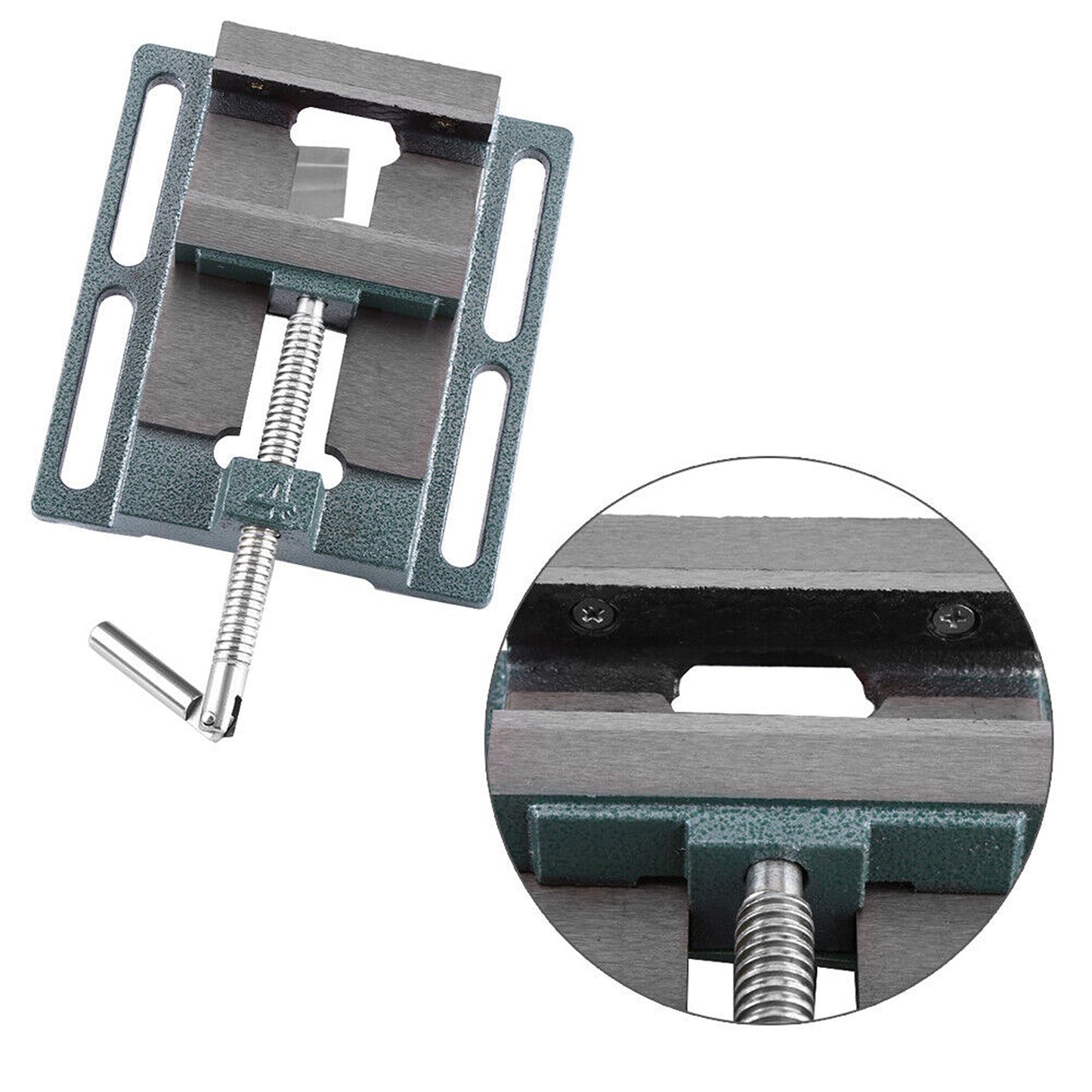 4-Inch Bench Clamp Drill Press Vice for Milling and Woodworking