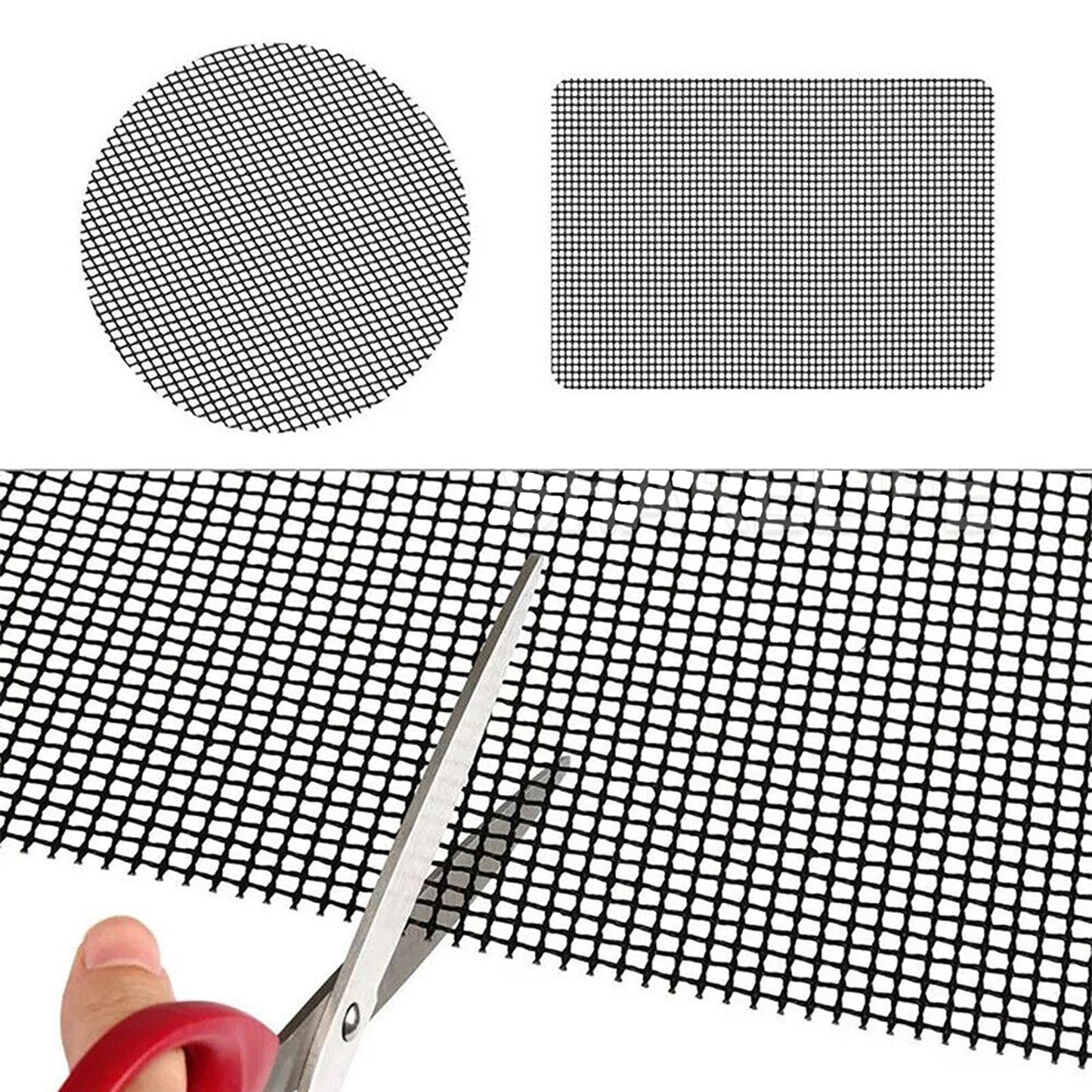 BBQ Mesh Grill Mat Non-Stick Liner for Cooking Barbecue Wire Baking Pad