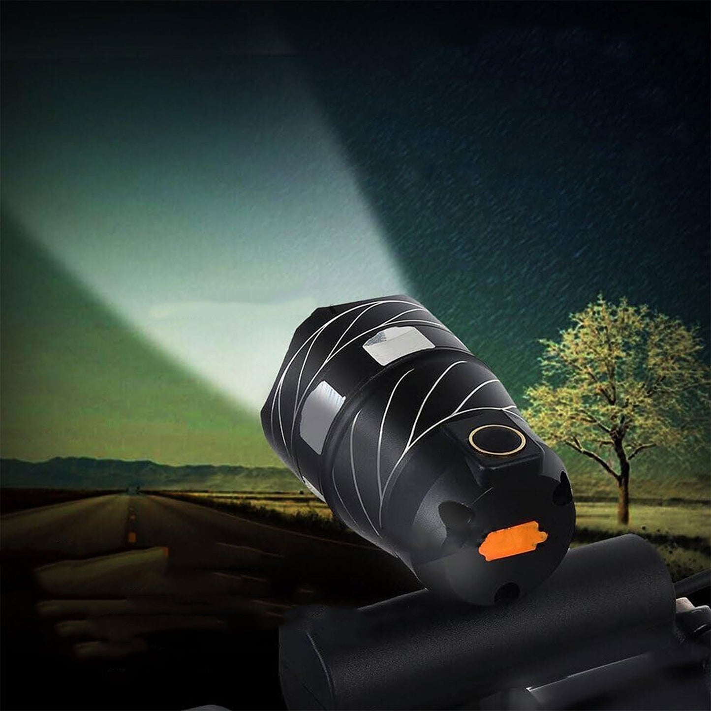 Waterproof USB Rechargeable Bicycle Light LED Front Back Headlight Bike