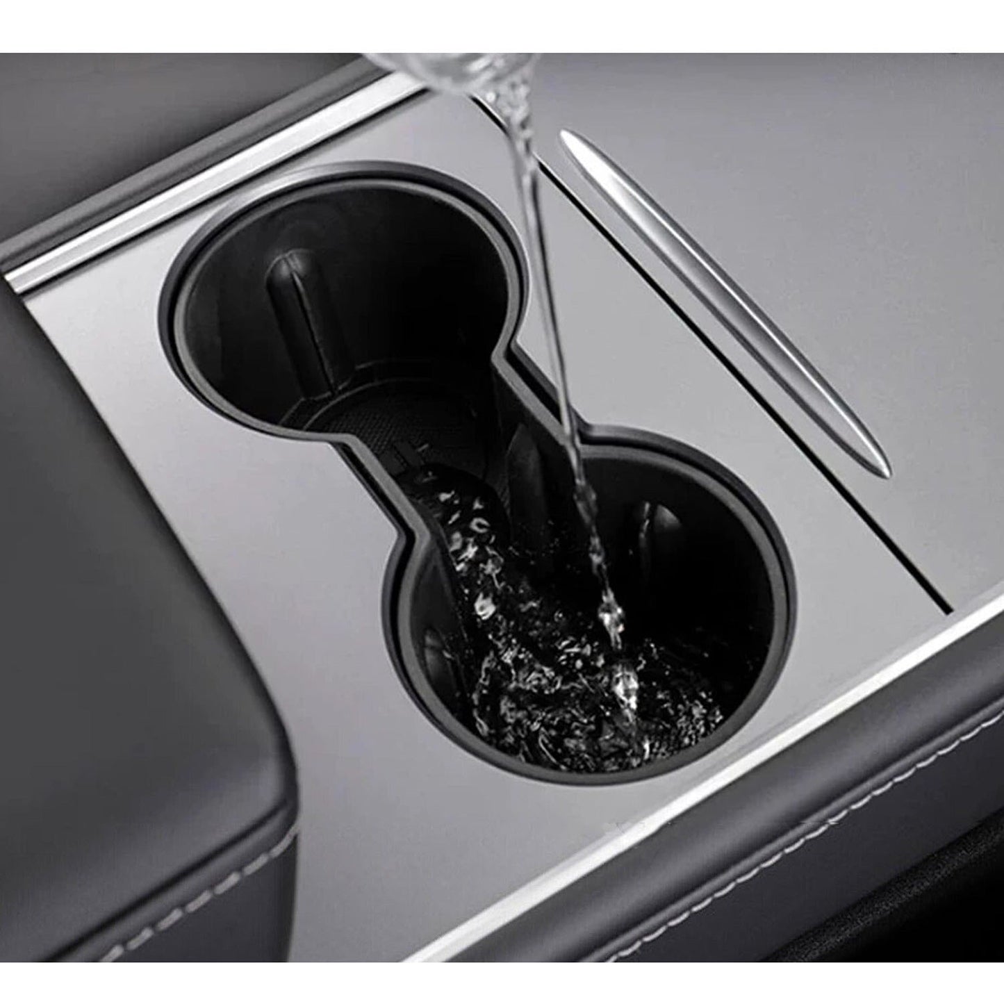 Tesla Model 3 and Y 2021-2022 Rubber Centre Console Cup Holder