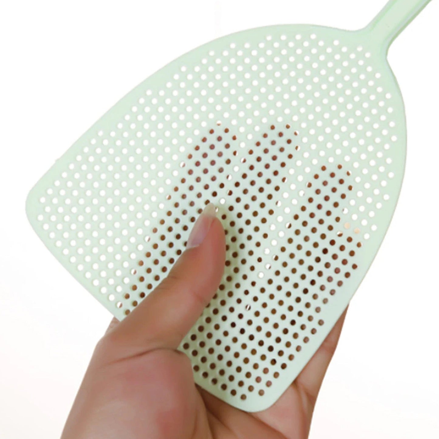 6pcs Manual Fly Swatter with Long Handle Plastic Pest Control Assorted