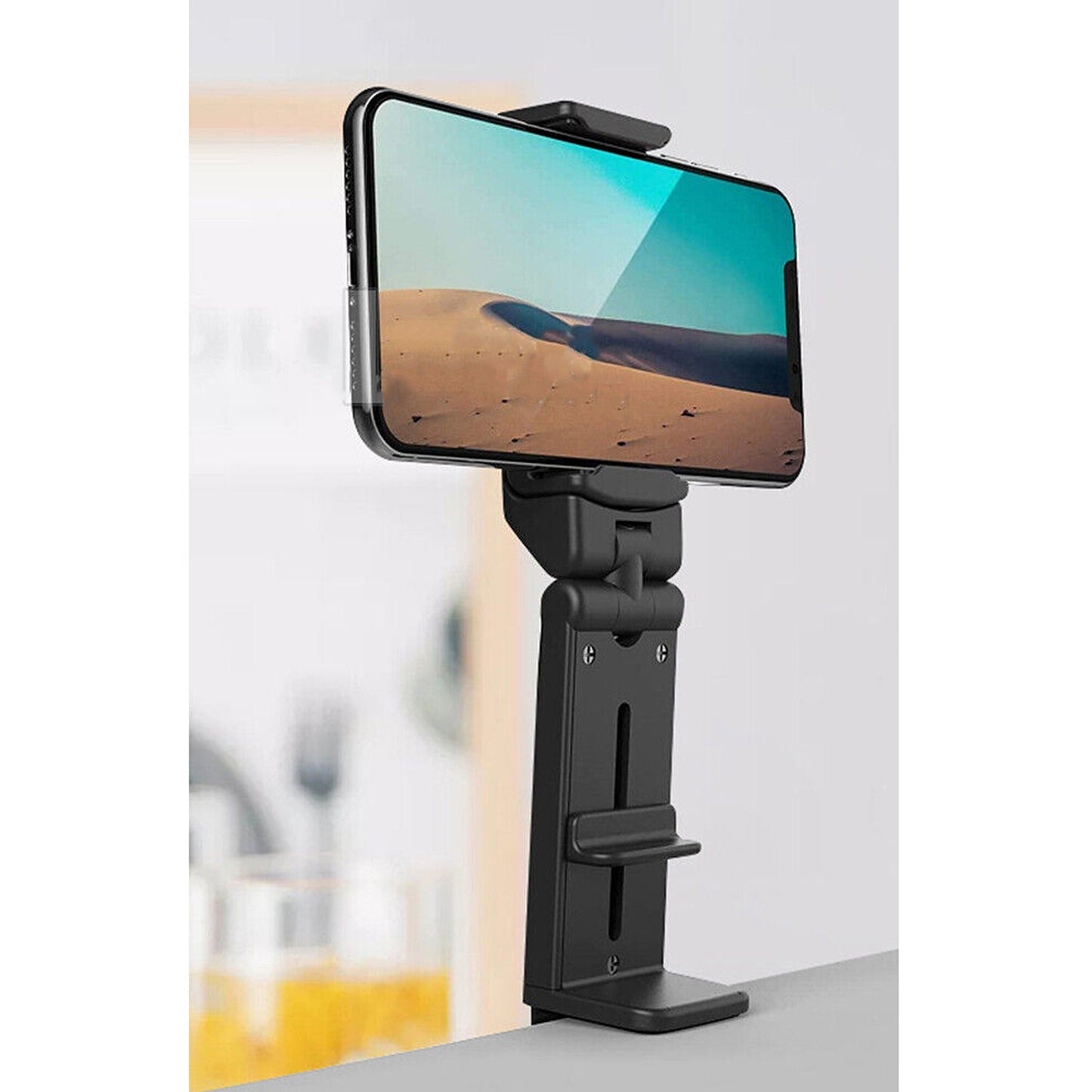 2pcs 360 Rotation Car Mount Desk Travel Phone Holder Stand