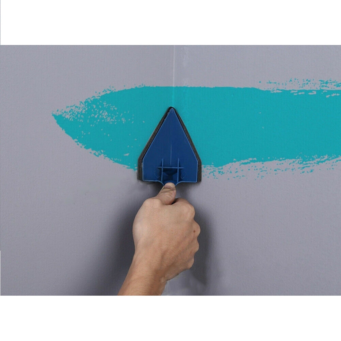 Seamless Paint Roller Set with Fillable Brush and Extendable Pole 8pcs