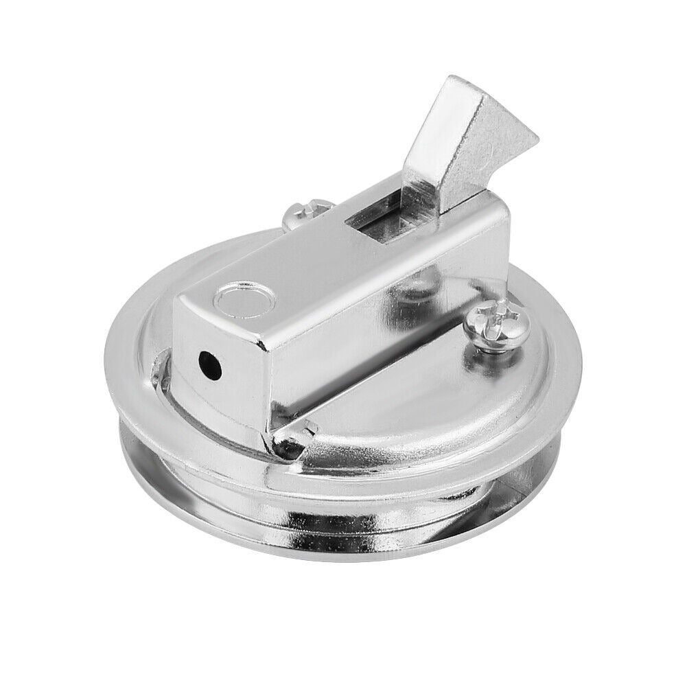 Boat Marine Flush Pull Slam Latch with Lock 316 Stainless Steel 2 Keys