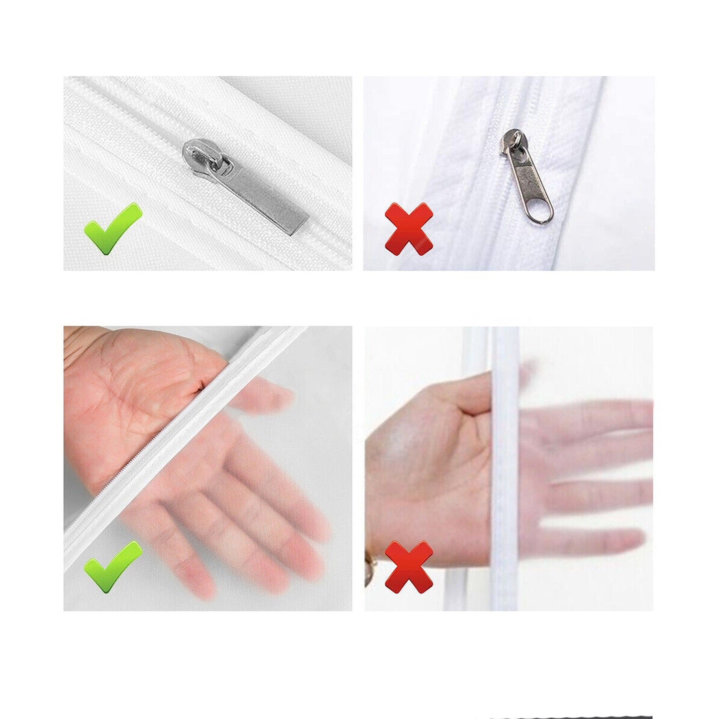 Dustproof Garment Storage Bag Suit Coat Dress Clothes Protector