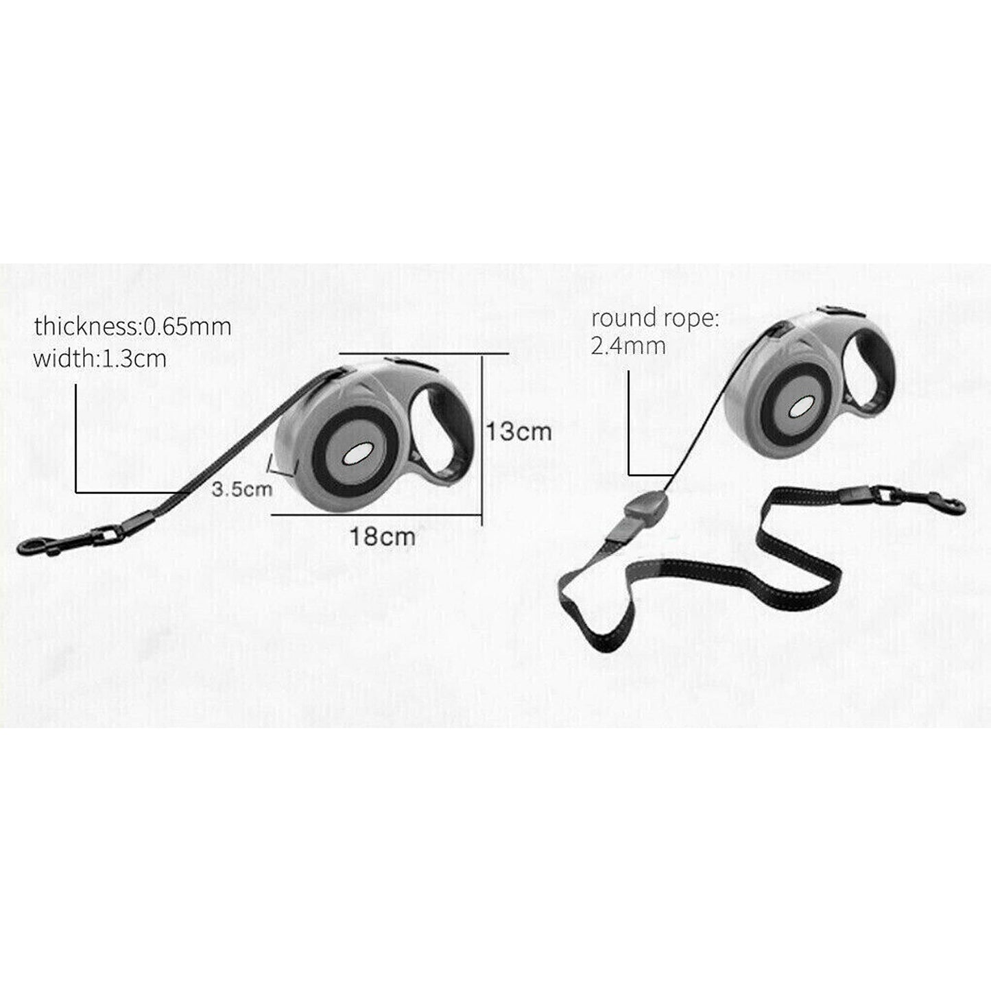 Extendable Heavy Duty Dog Leash Long Retractable Lead