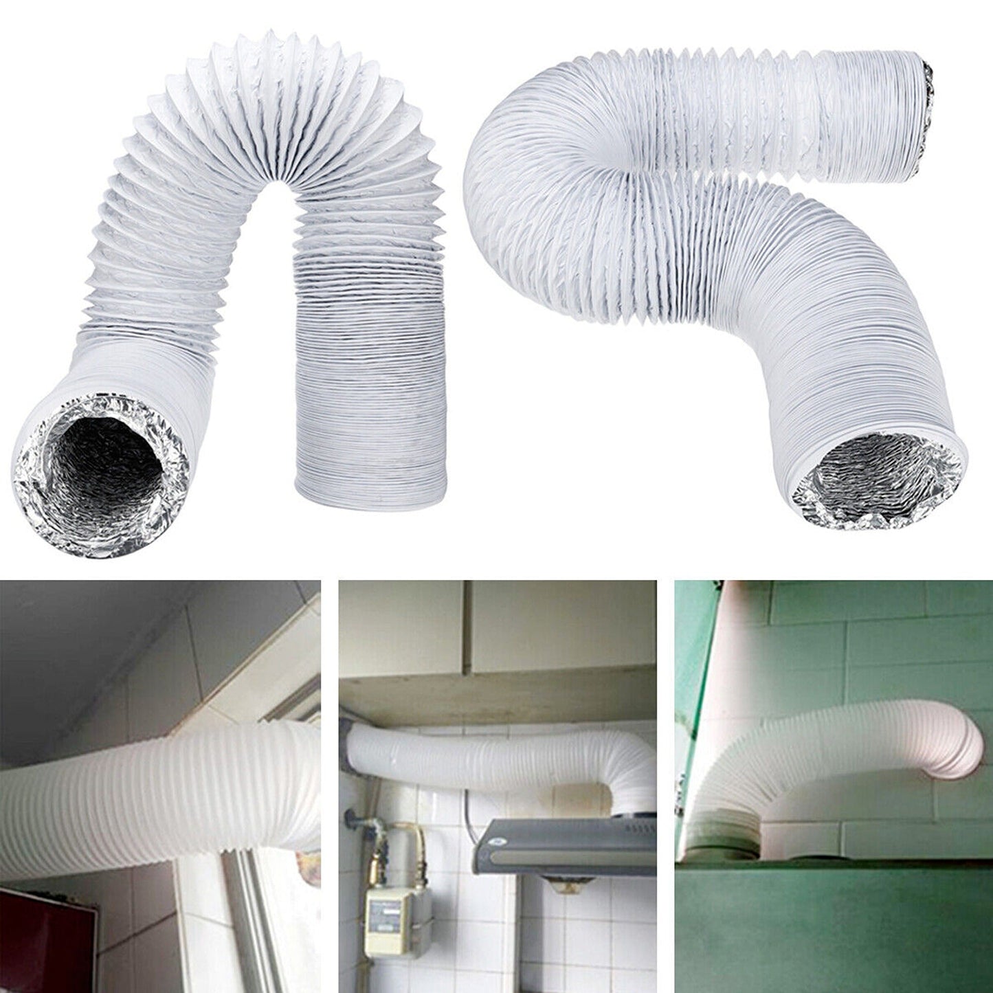 3m Portable Air Conditioner Ventilation Duct Pipe Exhaust Hose