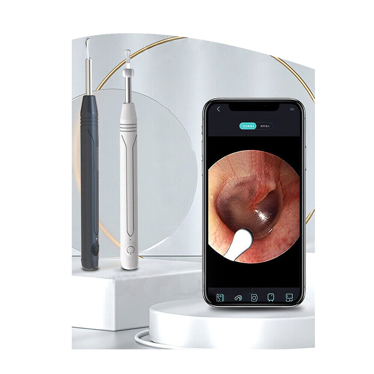 WiFi Ear Stick Camera Smart Visual Earpick for Wax Removal