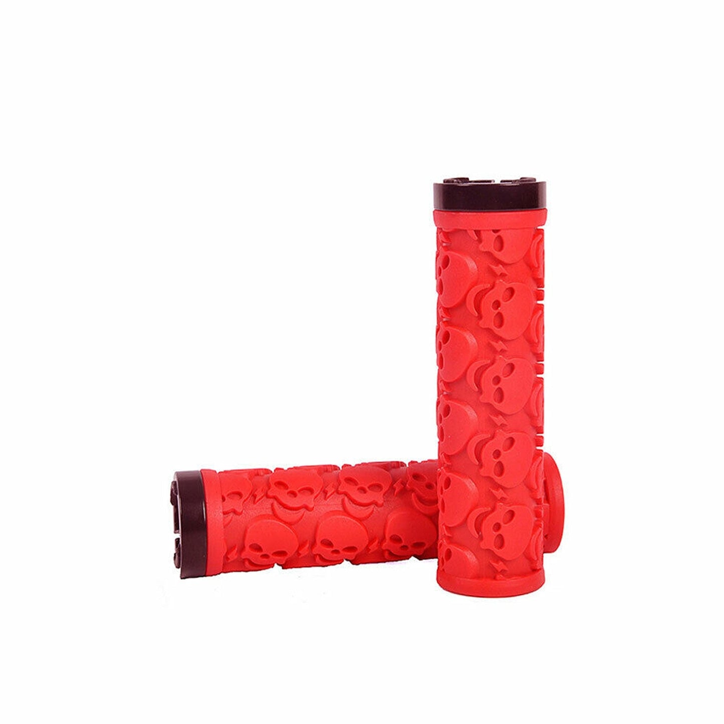 Lock On Rubber Handle Grips for Mountain and BMX Bikes