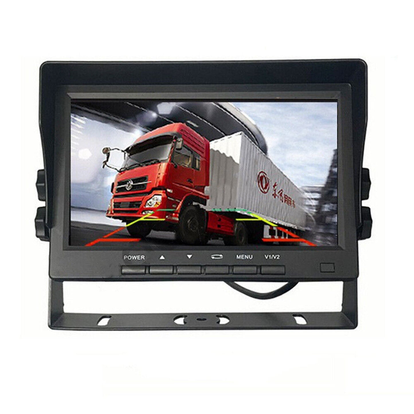 7-inch Split Screen Monitor with 4 Reversing Cameras for Vehicles