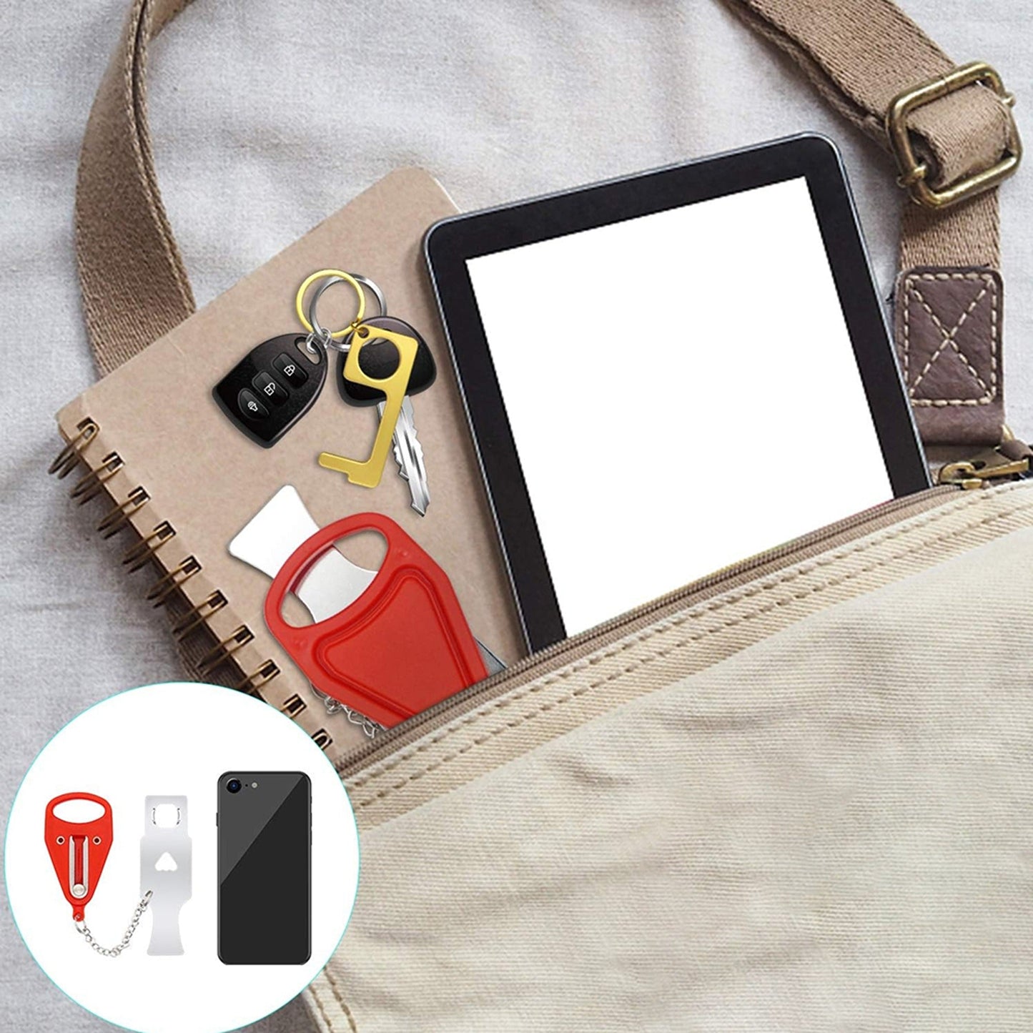 Portable Safety Travel Door Lock Hotel Home Security Addalock
