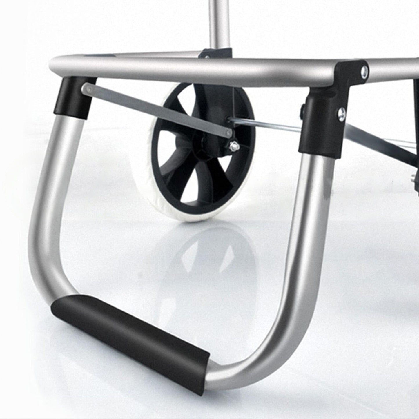 Lightweight Foldable Grocery Market Cart Luggage Basket with Wheels