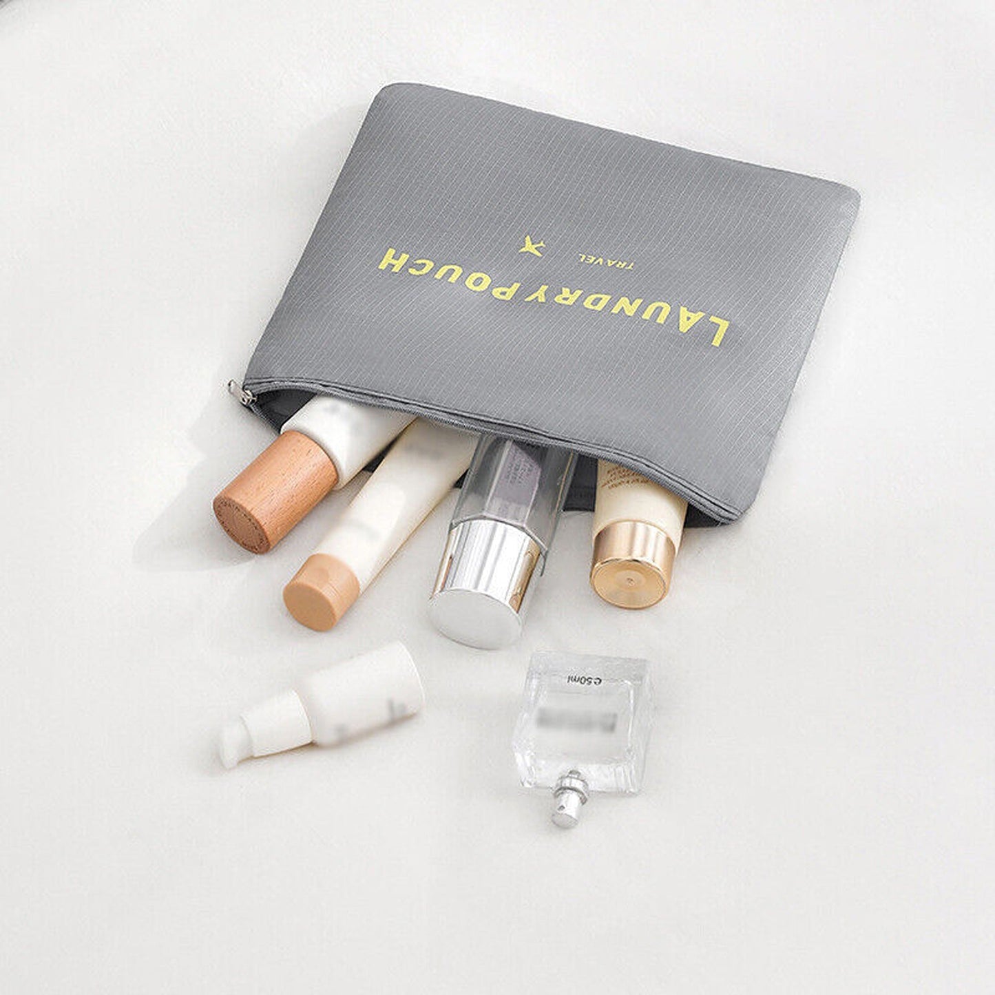 Six-Piece Travel Organizer Cubes for Efficient Luggage Packing