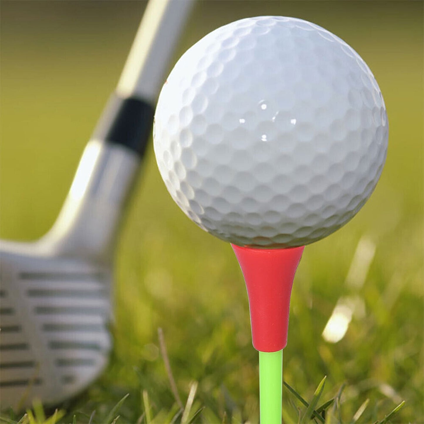 100pcs Durable Multi-Color Plastic Golf Tees