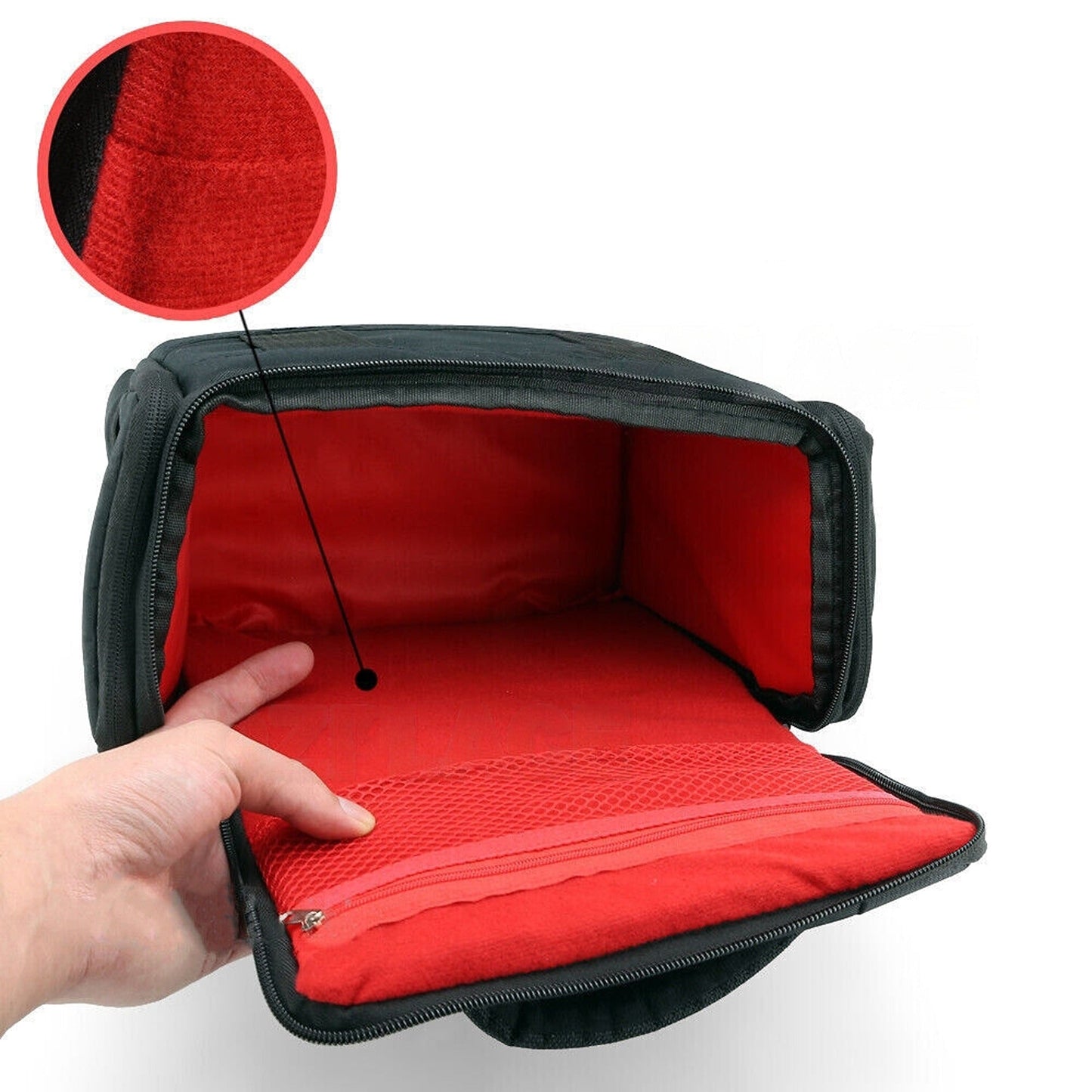 Weatherproof DSLR Camera Carry Bag Shoulder Strap Lens Case for Major Brands