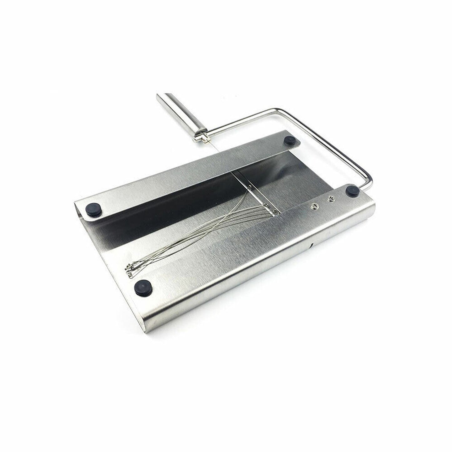 Stainless Steel Cheese and Cake Slicer with Wire Cutter
