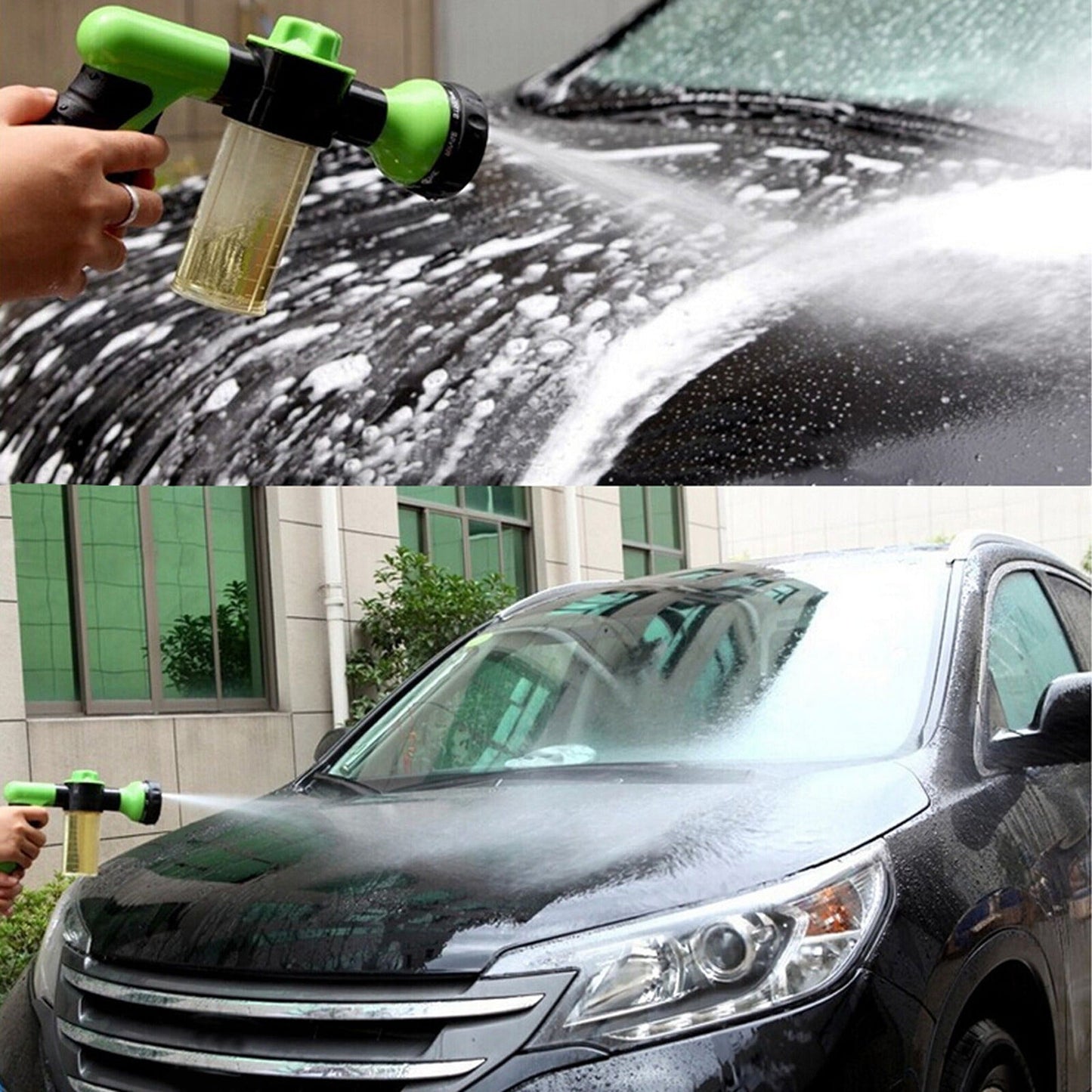 High-Pressure Car Wash Sprayer with Foam Soap Gun