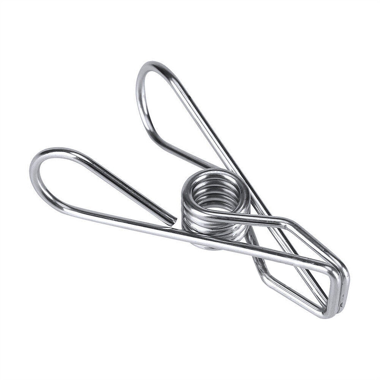 Windproof Stainless Steel Clothes Pegs Hanging Clips Pins Laundry Clamp