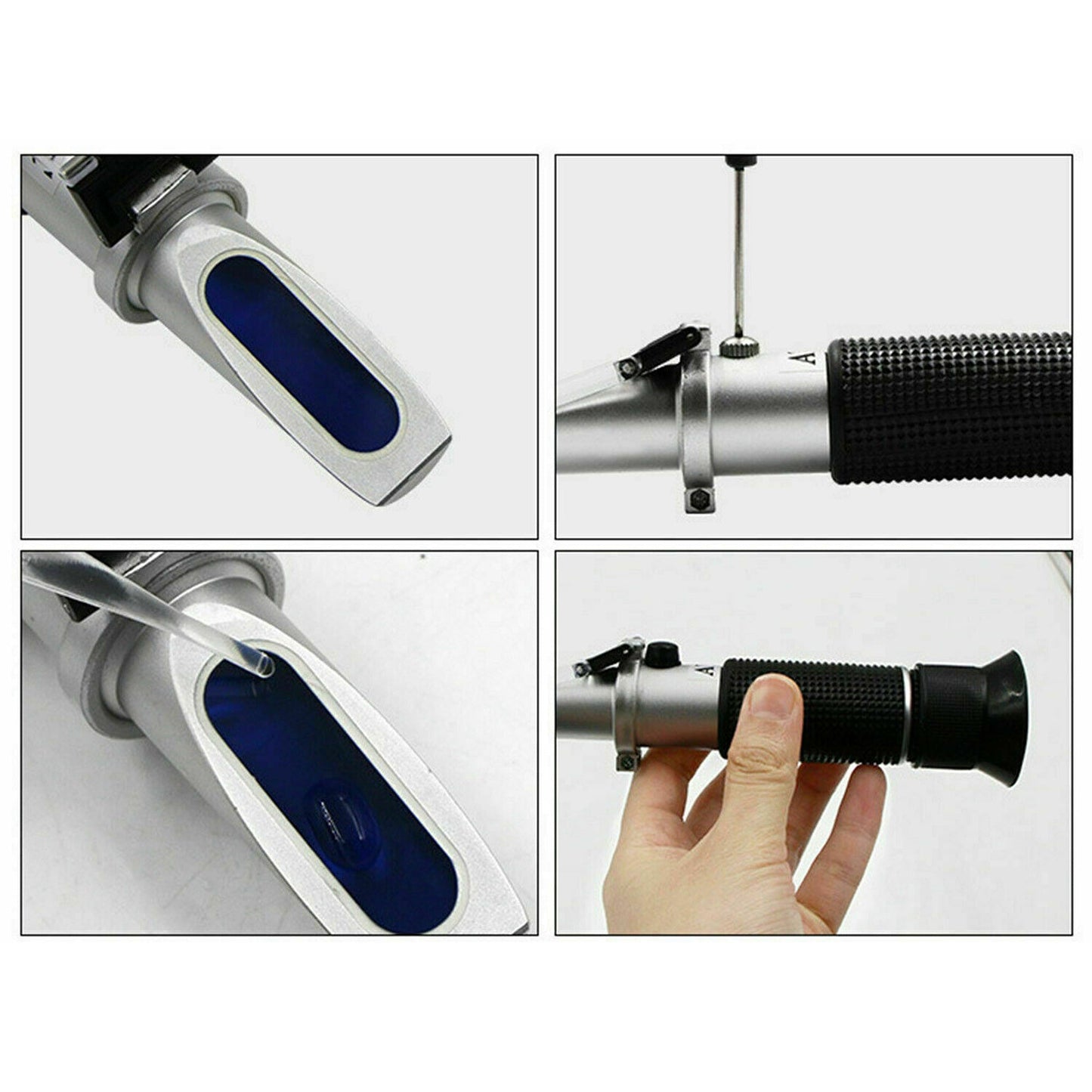 Specific Gravity Hydrometer Brix Refractometer Homebrew Beer Wort Tool